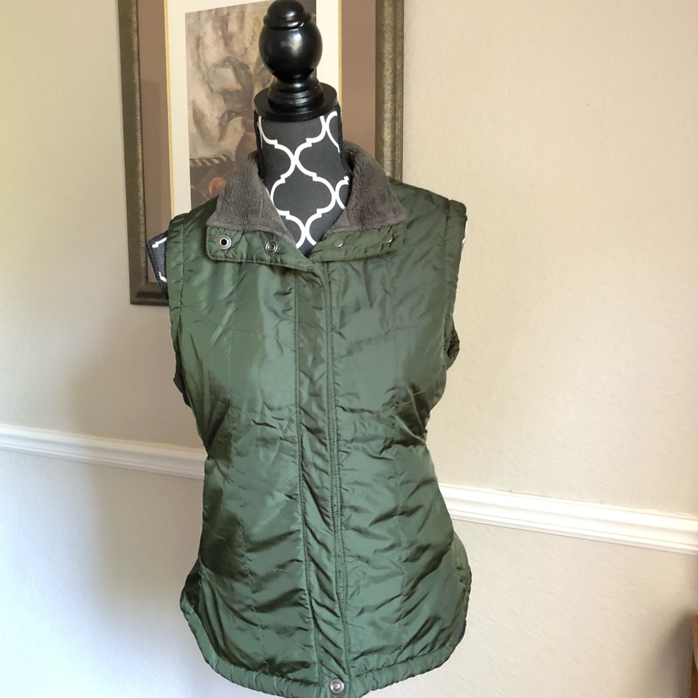 REI Army Green Vest